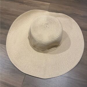 a new day Cream Wide-Brimmed Hat